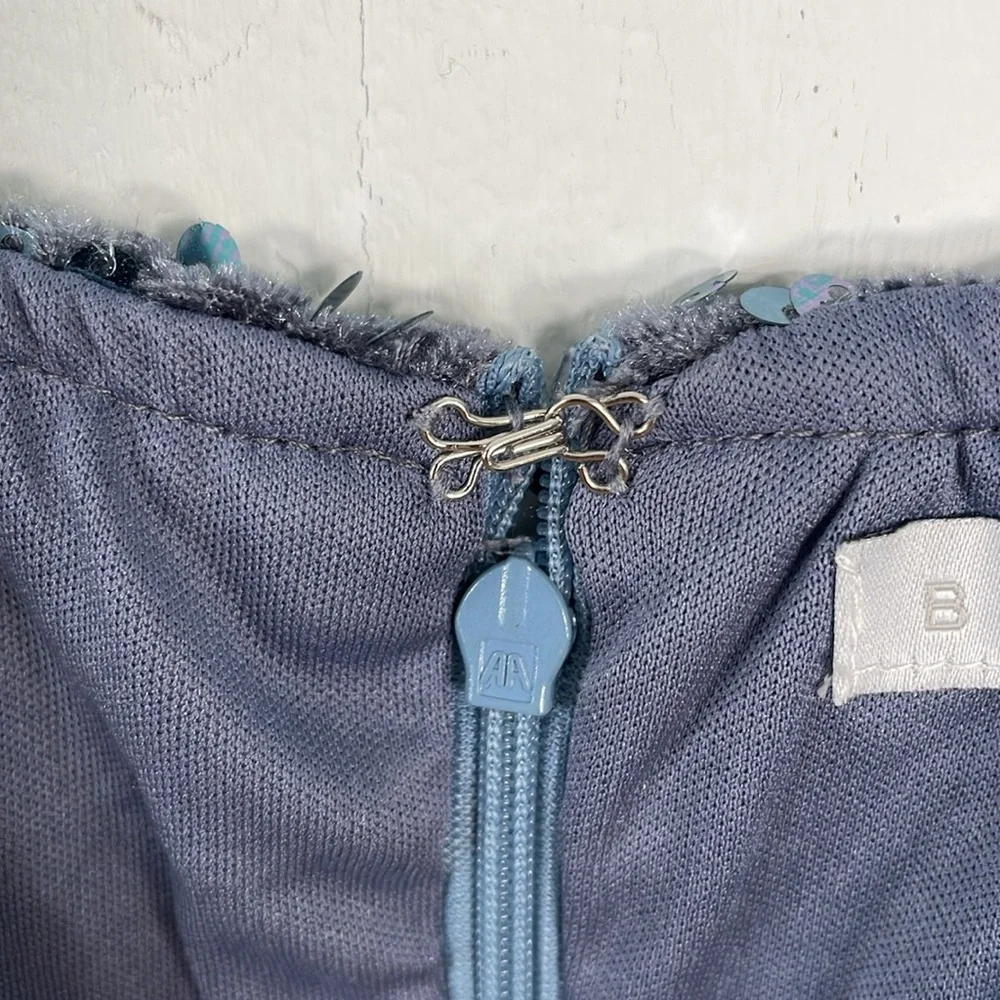 Baltic Born Emeris Sequin Gown Sz S - Picture 4 of 9